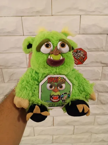 Feisty Pets original importado monstro verde