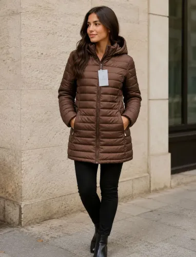 Jaqueta Parka nylon