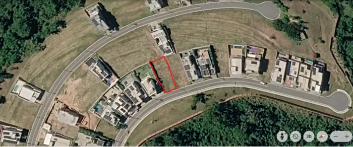 Jardins Nápoles - Lote 360 m² - parte alta - frente ao muro/mata