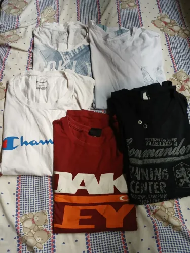 Lotes de camiseta masculina 