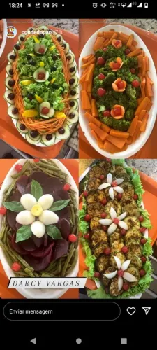 Faço serviços de auxiliar de cozinha e saladeira 