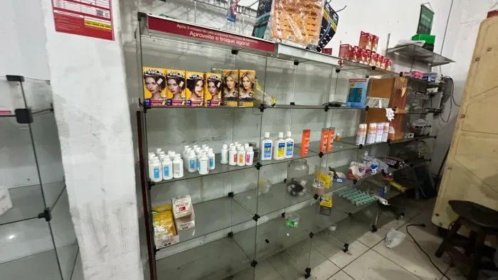 Prateleiras de Vidro 8 metros