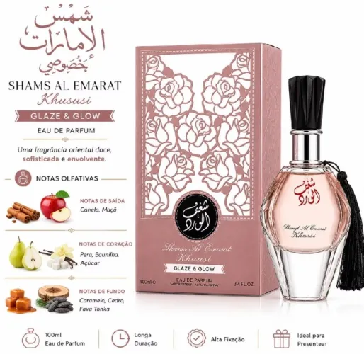 Shagaf Al Ward árabe perfume 100ml ORIGINAL