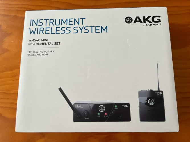 Transmissor sem fio AKG inst/mic