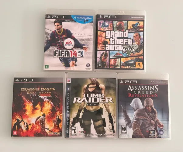 Jogos de PS3 originais