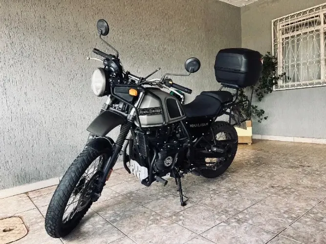Royal Enfield Himalayan 411 - 2020/2021 - Pronta para qualquer aventura!