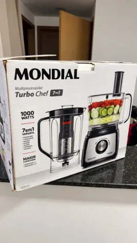 Multiprocessador Mondial 7 em 1 Turbo