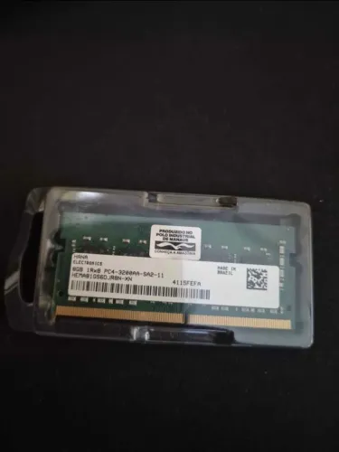 Memória ram notebook