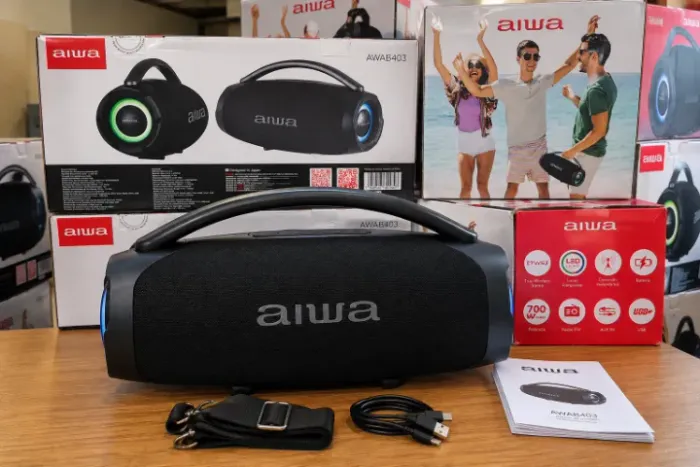 Caixa de Som Aiwa AWAB403 70W - Nova | Pronta Entrega