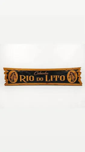 PLACA DE CHÁCARA PERSONALIZADO EM MADEIRA DE LEI ***Somente sob encomenda***