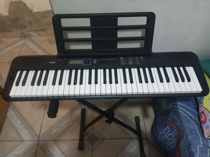 ? CASIO CT-S300 SEMINOVO + SUPORTE + FONTE | PRONTO PARA TOCAR!