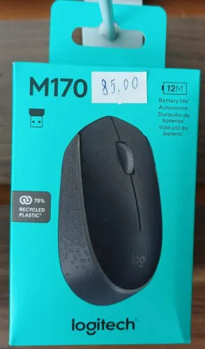 MOUSE SEM FIO LOGITECH M170 (NOVO LACRADO)