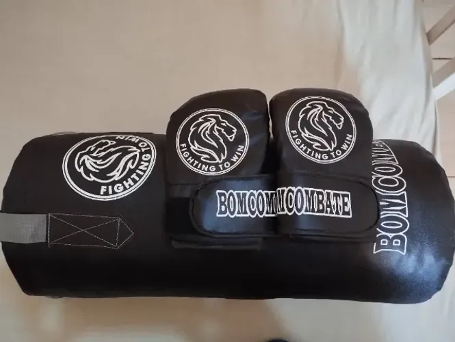 Saco de Boxe + Luvas | Kit Completo em Ótimo Estado | Pronto para Treinar