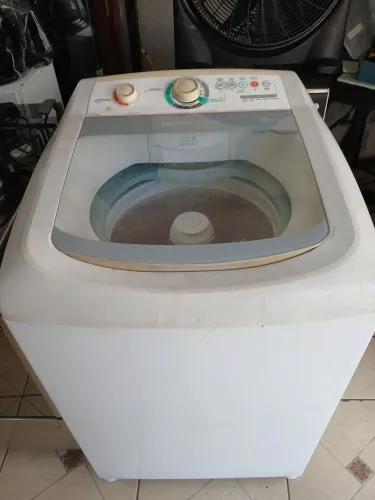 Máquina de lavar roupas grande consul 10kg branca 110v digital