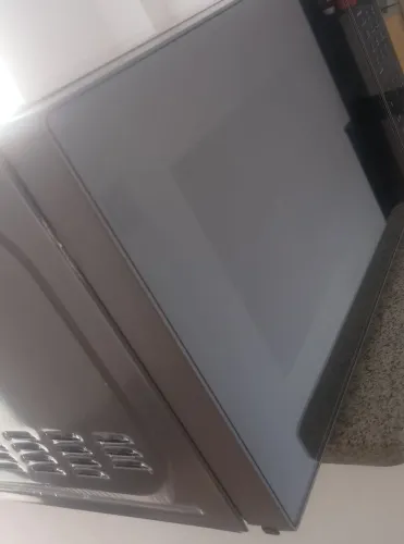 Micro-ondas Midea 20L Porta Espelhada Minuto Fácil Prata MRAE21 110V