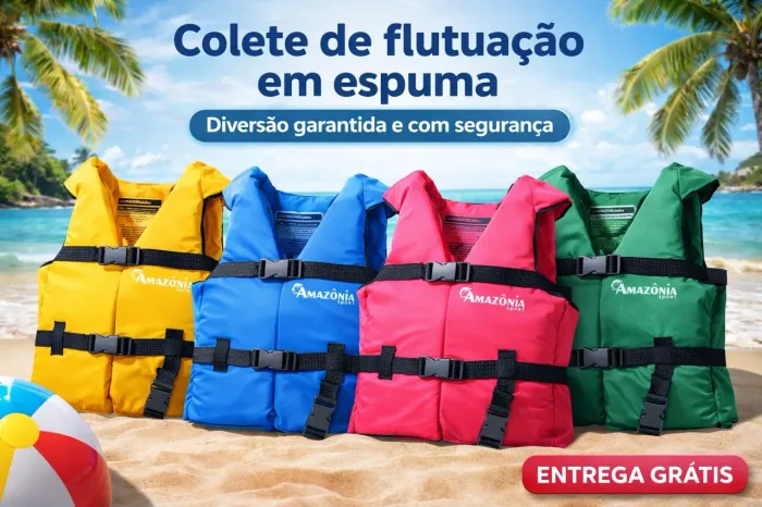 Colete Salva vidas a partir de 160