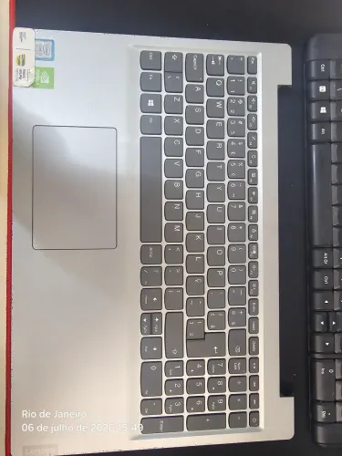 BASE TECLADO TRACKPAD E FLATS LENOVO S145 8ª GEN