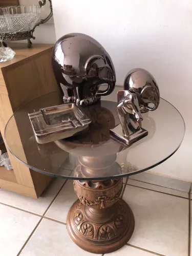 CONJUNTO DE QUATRO PEÇAS DECORATIVAS EM RARAS RELÍQUIAS COMPRADAS EM 1.978 (URGENTE) !
