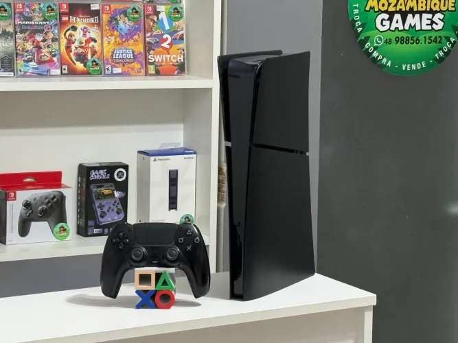 PS5 PlayStation 5 Slim 1TB Black *** Cartão até 18X Cartão ( Loja Física )