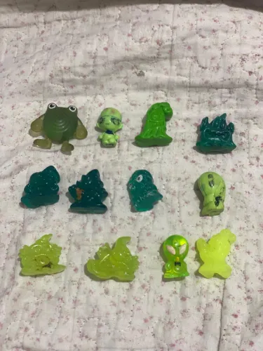 Geloucos e gelocosmicos verdes 