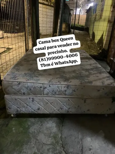 Vendo cama Box Queen