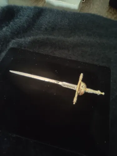 Abridor De Cartas Antigo Mini Espada Toledo Espanha Coleção