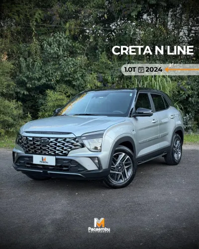 Hyundai Creta N Line 1.0 TB 12V Flex Aut. 2024