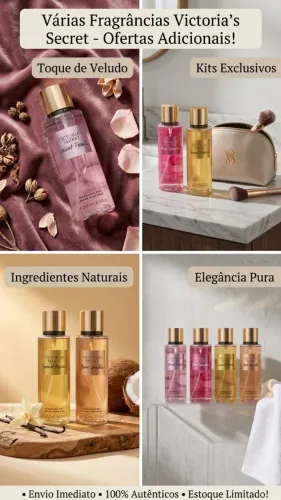Body Splash Victoria's Secrets Vanilla Velvet Petals Pure Seduction Coconut passionn