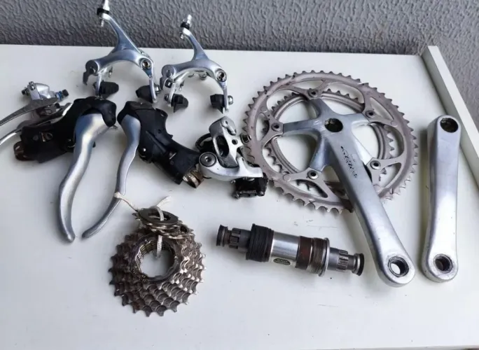 Grupo/ kit / peças de bike completo. 