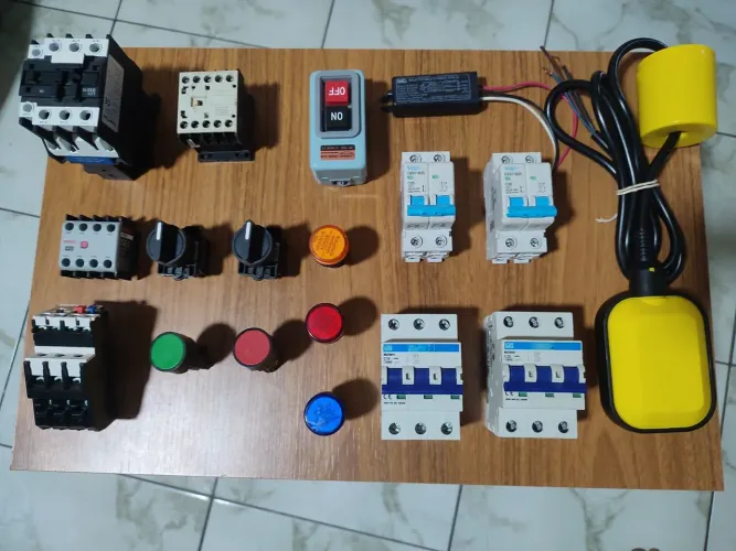 pacote componentes elétrico tudo novo