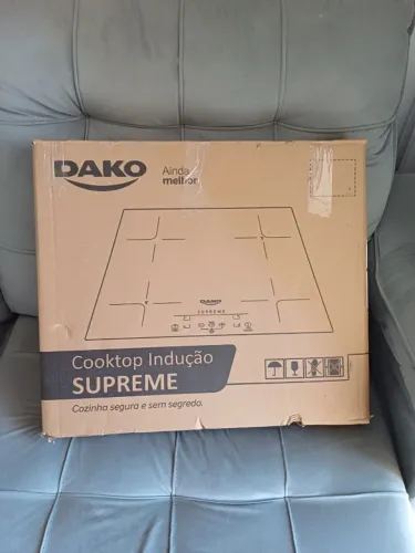COOKTOP DE INDUÇÃO DAKO SUPREME 4 BOCA ( novo ) 