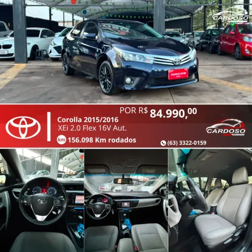 Toyota Corolla XEI 2.0 Flex 16V Aut. 2016