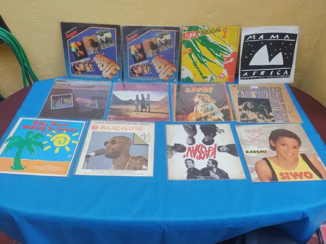 Reggae LP Disco de vinil, vários, originais, bom estado.