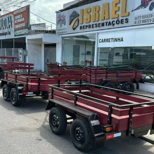 Carretinha bi-trucada