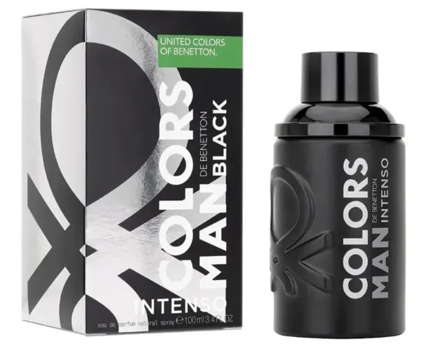 Perfume Benetton colors Black man intenso