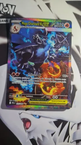 CARTA POKEMON MEGA CHARIZARD X EX SAR