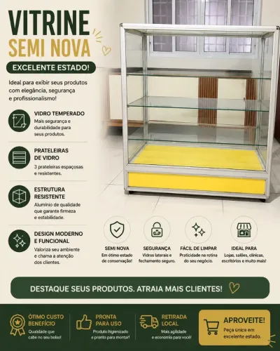 Vitrine expositora