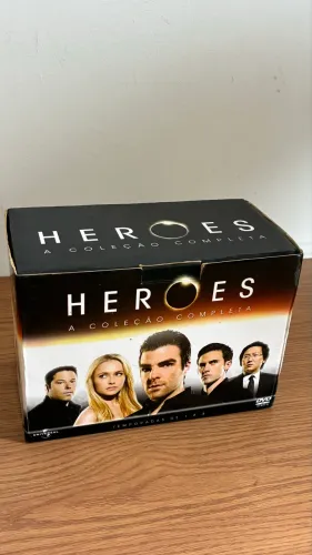Box Dvd Heroes série completa 
