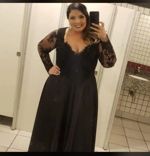 Vestido de Festa Plus Size