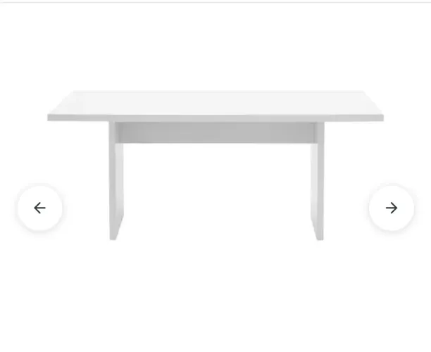 Mesa de Jantar Tok&Stok Branca 6 Lugares - 175x85 cm