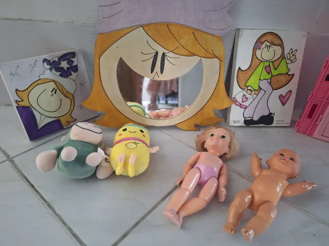 Combo infantil decoração e brinquedos