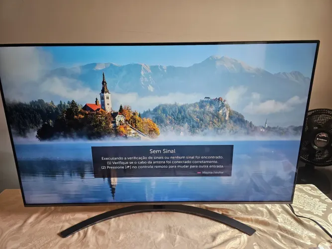 TV LG 55pol 4K Nanocell com YouTube sem anúncios