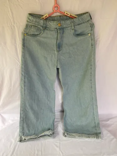 Calça larguinha reta