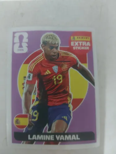 Card Lamine Yamal Legend (Regular) Oficial da Copa do Mundo 2026.