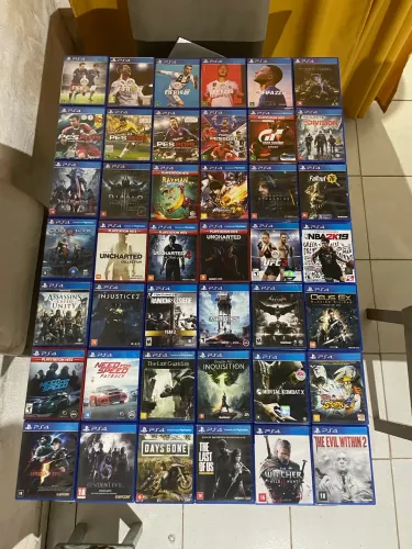 Jogos de ps4 e ps5 valores na descrição jogos PlayStation 4 PlayStation 5