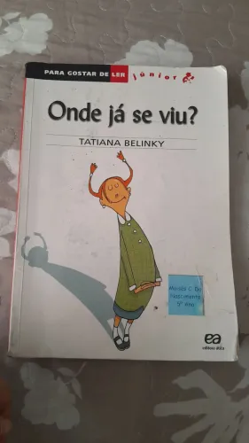 Livro Onde já se viu?