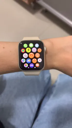 Apple Watch Se Gps 44 Mm - Caixa E Pulseira Estelar