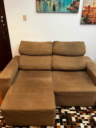 Vendo Sofá retrátil e poltrona 