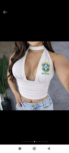 Cropped brasil