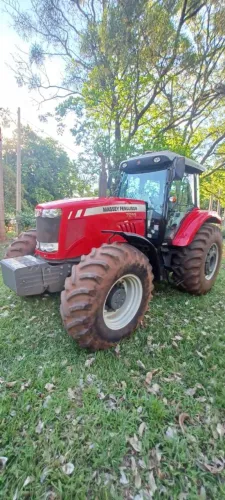 Trator MF 7219 com Piloto Trimble